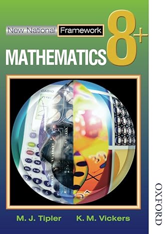 new national framework mathematics 8+ pupil s book revised edition m j tipler 0748767541, 978-0748767540