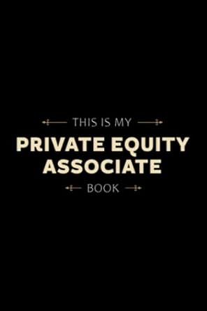 this is my private equity associate book lined journal notebook job title cover with 110 blank lined wide
