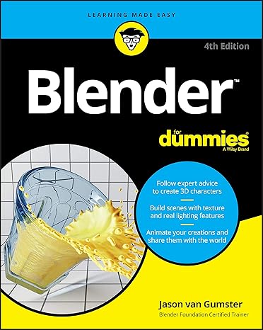 blender for dummies 4th edition jason van gumster 1119616964, 978-1119616962