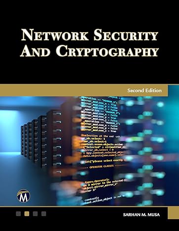 network security and cryptography 2nd edition sarhan m. musa 1683928830, 978-1683928836