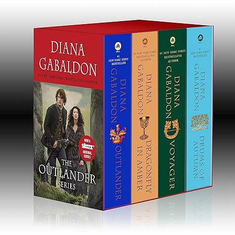 outlander 4 copy boxed set outlander dragonfly in amber voyager drums of autumn reissue edition diana