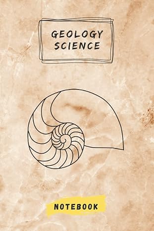geology science notebook personal book for geology class for writing formulas codes terms rules research