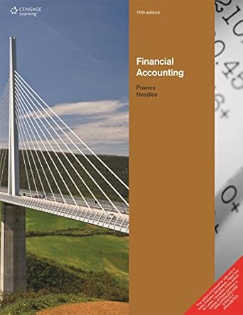 financial accounting 11th edition needles 8131518434, 978-8131518434