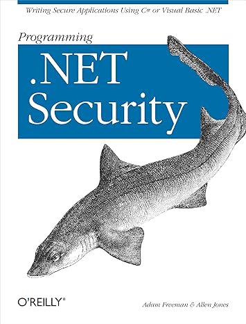 programming net security 1st edition adam freeman ,allen jones 0596004427,