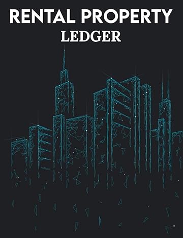 rental property ledger rental record book for property renting management/rental property record