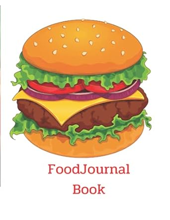 foodjournal book size 100 page take care yourself control eating 1st edition thanaphisit rucksorn