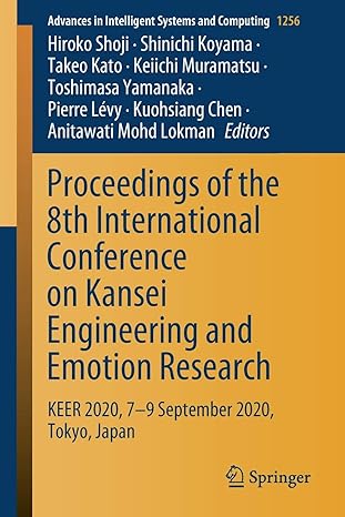 proceedings of the 8th international conference on kansei engineering and emotion research keer 2020 7 9