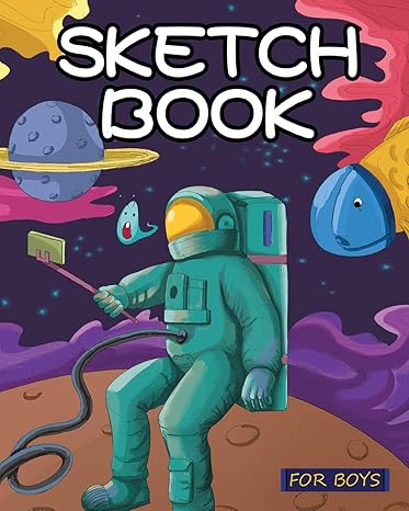 sketch book for boys out of this world drawing pad best arts and crafts gift ideas for kids top gifts for 5 6