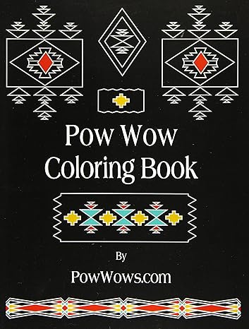 pow wow coloring book 1st edition paul gowder 0692801499, 978-06928014990692833463,978-0692833469