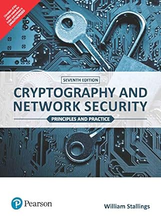 cryptography and network security 7th edition stallings 9789332585225
