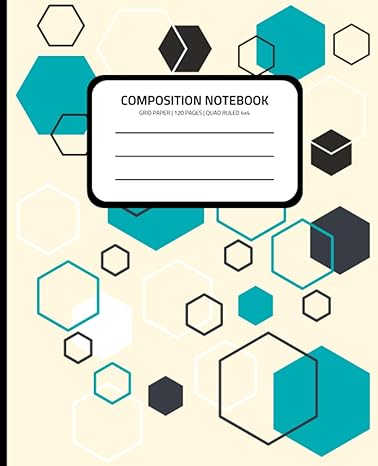 geometric shapes pattern graph paper composition notebook grid paper exercise book for math physics and