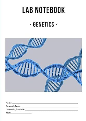 lab notebook genetics to help you in your lab work for undergraduates graduates phds postdocs lab managers