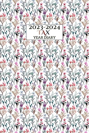 2023 2024 tax year diary daily income and expenses for small business sole traders and self employed 1st