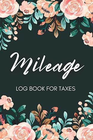 mileage log book for taxes mileage record book for women to record and track your daily mileage for business