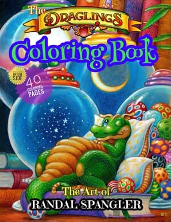 the draglings coloring book 1st edition randal r spangler, leslie brumagin 979-8367247909