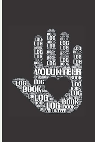 volunteer log book community service log book work hours log notebook diary to record 6x9 110 pages 1st