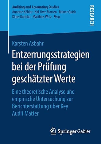 entzerrungsstrategien bei der pr fung gesch tzter werte eine theoretische analyse und empirische untersuchung