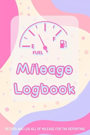 daily mileage log book for women journal tracker for cars trucks vehicles owner for taxes 1st edition lazaly