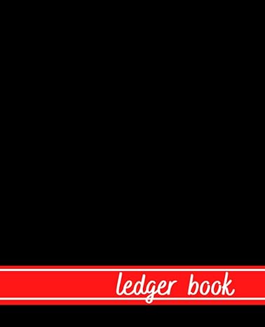 ledger book black cover ledger book accounting log book 1st edition criss tapper 979-8706143374