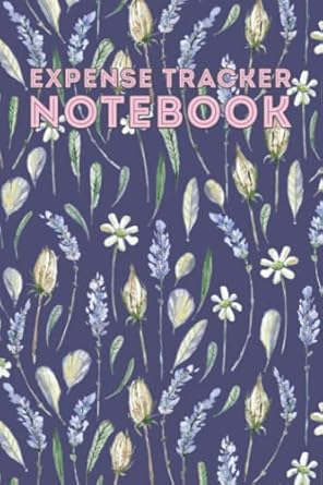 expense tracker notebook simple accounting ledger and expense tracker personal finance tracker book personal