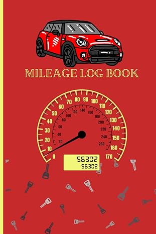 mileage log book car mileage notebook for tax return 1st edition carla unique design