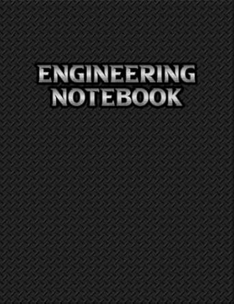 engineering notebook graph paper pages for drawing process layouts and lined pages for detailed work