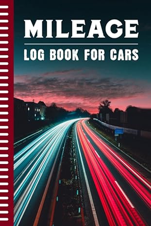 mileage log book for cars driver logbook for travel miles and gas tracking perfect for personal use self