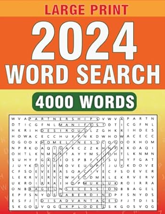 4000 giant book of word search for adults wordsearches puzzle books for seniors teens to have fun and relax