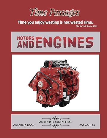 motors and engines coloring book for adults unique new series of design originals coloring books for adults