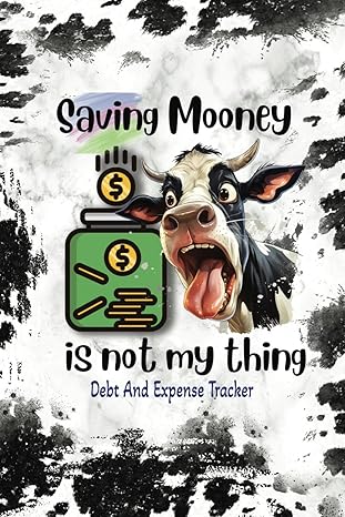 saving mooney is not my thing debt and expense tracker daily expense log plus debt log book in one plan to