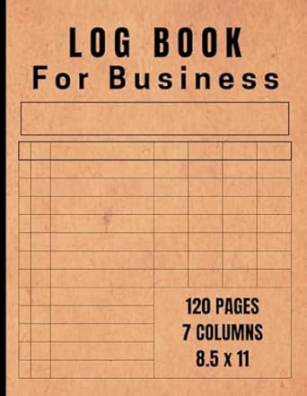 log book for business large log book with 7 columns small business bookkeeping record book 1st edition fts