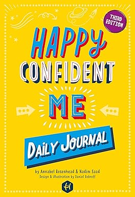 happy confident me daily journal gratitude and growth mindset journal that boosts children s happiness self