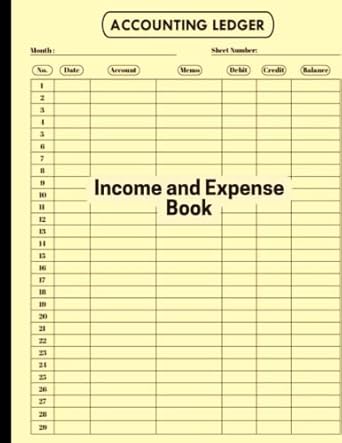 accounting ledger income and expenses book simple accounting ledger for bookkeeping and small business income