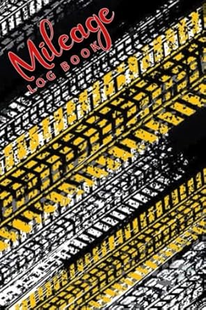 mileage log book auto expenses logger and car maintenance record notebook vehicle travel tracker for driving