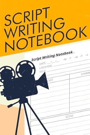 script writing notebook 1st edition future is bright books b0cjllltth