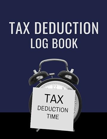 tax deduction log book cut logbook gift for accountants business owners and entrepreneurs to record and keep