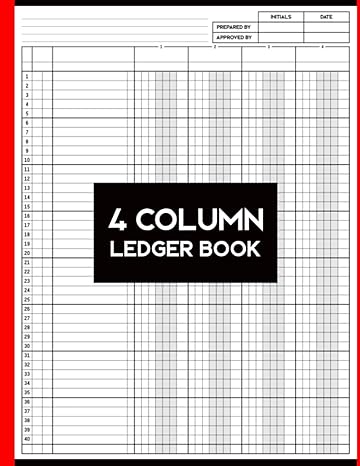 4 column ledger book 1st edition les dolton b0c9sk1dmf