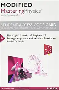 modified mastering physics with pearson standalone access card for physics for scientists and engineers a