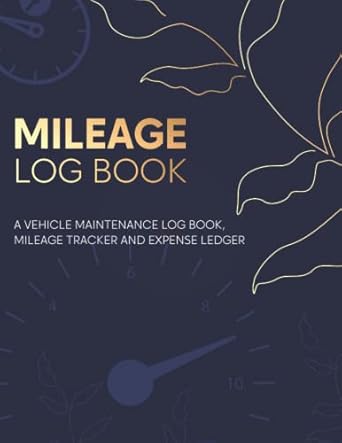 mileage log book a vehicle maintenance log book mileage tracker and expense ledger 1st edition nesi joy,