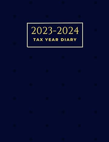 tax year diary 2023 2024 record book to your income and expenses 2023 2024 tax year diary for self employed