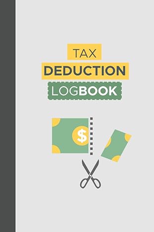 tax deduction log book tracking deductions for tax savings 1st edition seef ink b0cgbxh7yp