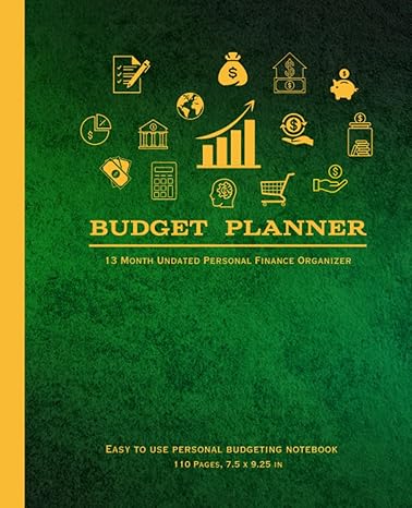 budget planner 13 month undated personal finance organizer 1st edition wise choice publishings b0cfd4nhcj