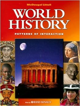 mcdougal littell world history patterns of interaction student s edition grades 9 12 2003 2003rd edition