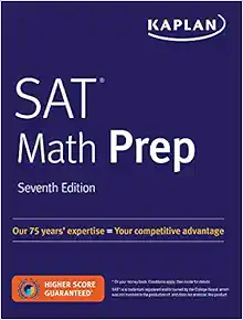 sat math prep seventh edition kaplan test prep page 9781506228730