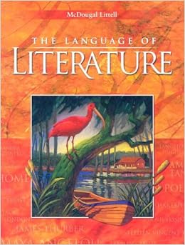 language of literature edition unstated mcdougal littel 0618170340, 9780618170340