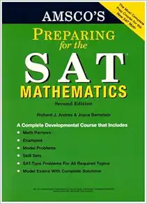 amscos preparing for the sat mathematics 2nd ed. edition richard andres page 1567655807, 9781567655803