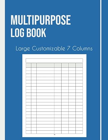 multipurpose log book make your log book specific to your needs 1st edition layts publishing b0cgkv43bh