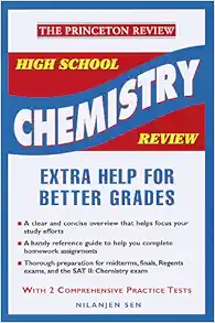 high school chemistry review 1st edition nilanjen sen 0375750827, 9780375750823
