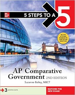 5 steps to a 5 ap comparative government 2nd edition 2nd edition suzanne bailey 1260467120, 9781260467123