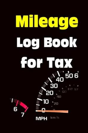 mileage log book for tax odometer log book simple mileage log book for logging miles fuel trips repairs